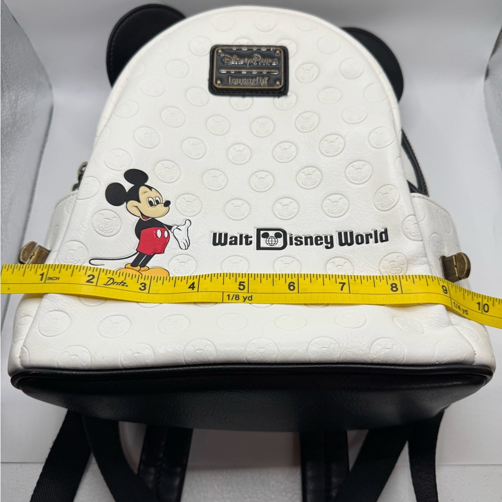 Walt Disney World 50th Anniversary Mickey Mouse Loungefly Backpack No Hip Pack - Picture 12 of 12
